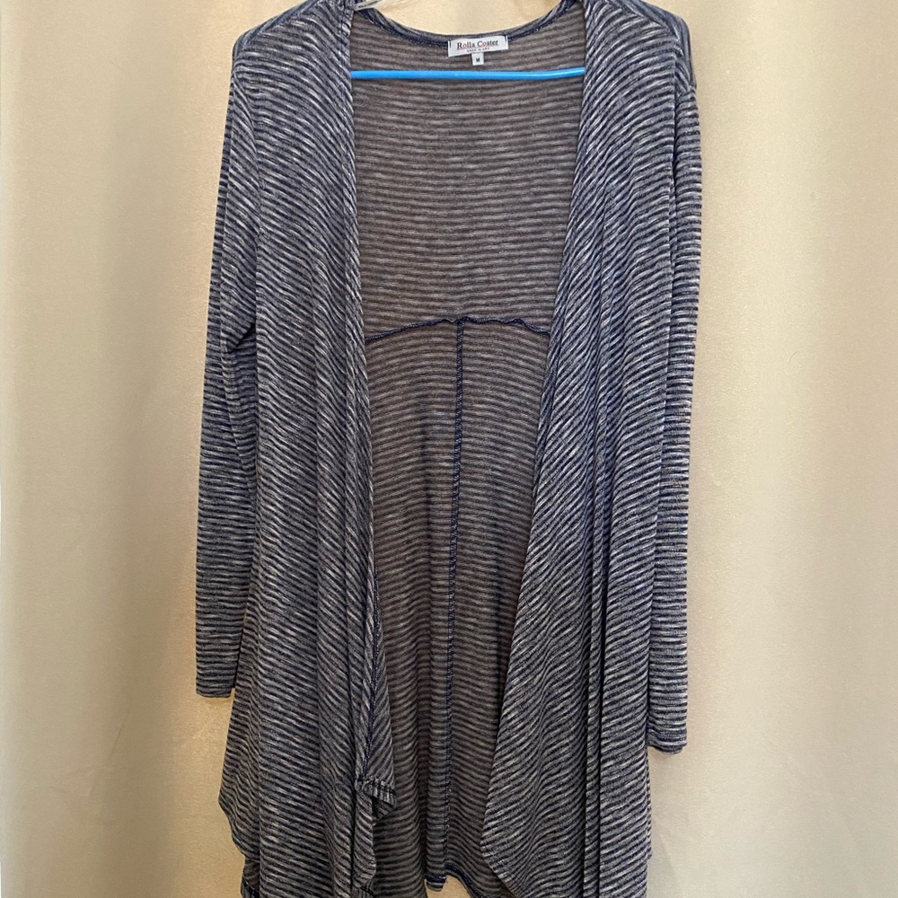 Rolla Coster Navy&White Striped Cardigan
